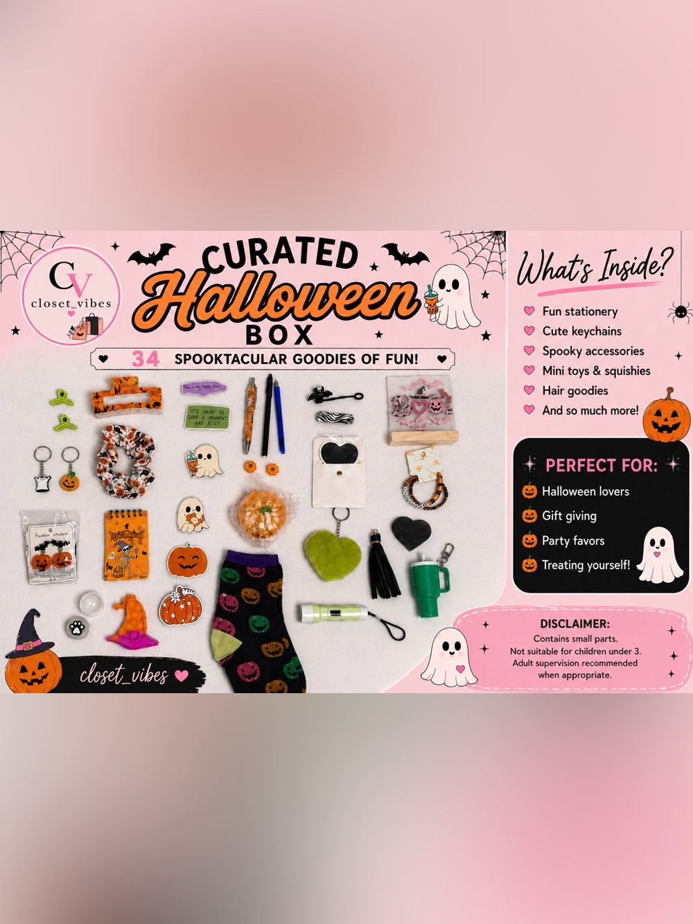 Curated Halloween Gift Box Spooky Cute Boo Basket 👻